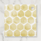 Gepersonaliseerde Honing Bee Favor Gift Label (Achterkant)