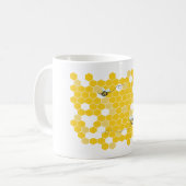 Gepersonaliseerde honingraat bij Mok (Voorkant links)