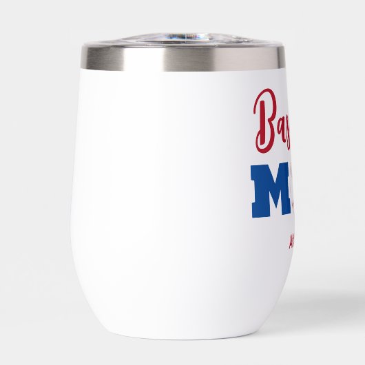 Gepersonaliseerde honkbal moeder naam