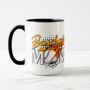 Gepersonaliseerde Honkbal MoM Coffee Mok