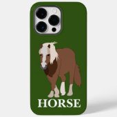 Gepersonaliseerde Horse Rider Lover Case-Mate iPhone Case (Achterkant)
