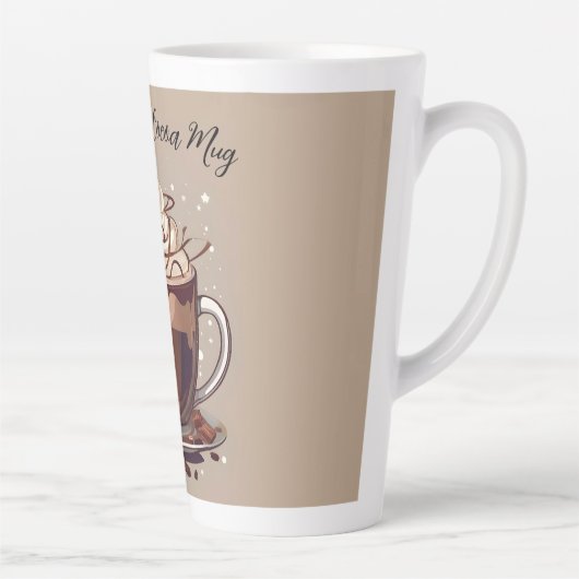 Gepersonaliseerde Hot Cocoa Mok (Rechts)