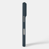 "Gepersonaliseerde houtskool Blauw Custom Case-Mate iPhone Case (Achterkant / Rechts)
