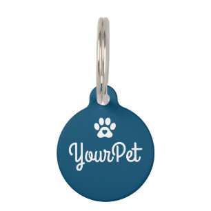 Gepersonaliseerde Huisdier Naam & Adres Label Hond Huisdierpenning