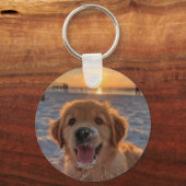 Gepersonaliseerde huisdier sleutelhangerICuteness Sleutelhanger (Voorkant)