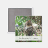 Gepersonaliseerde huisdiermagneten: voeg uw Afbeel Magneet (Voorkant / Achterkant)