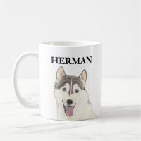 Gepersonaliseerde Husky Dog