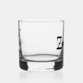 Gepersonaliseerde I Destroy Silence Funny Drummer Whisky Glas (Links)