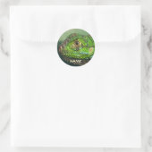 Gepersonaliseerde Iguana Sticker (Tas)