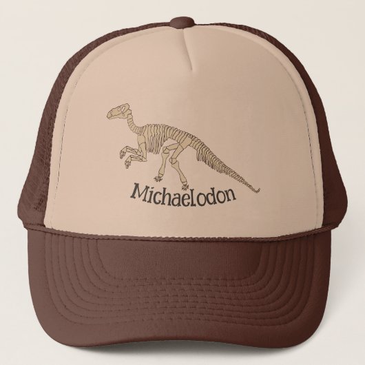 Gepersonaliseerde Iguanodon-dinosaurus Trucker Pet (Voorkant)