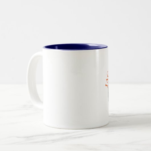 Gepersonaliseerde I'm Bionic (knievervanging) mok (Voorkant links)