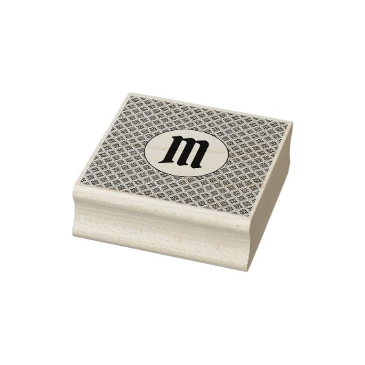 GEPERSONALISEERDE INITIAAL RUBBER STEMPEL (Stempel)