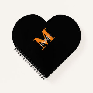 Gepersonaliseerde Initialen en naam Monogram Notitieboek