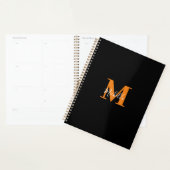 Gepersonaliseerde Initialen en naam Monogram Planner (Display)