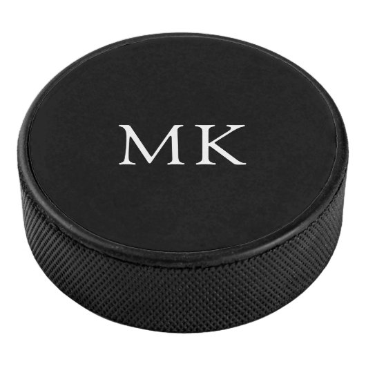 Gepersonaliseerde Initialen van het Monogram Moder Hockey Puck (3/4)