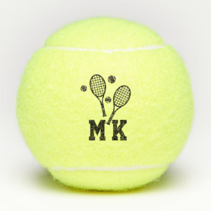 Gepersonaliseerde Initialen van Monogrammed Tennis Tennisballen