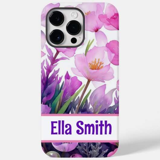 Gepersonaliseerde iPhone 14 Pro Max hoesje (Achterkant)