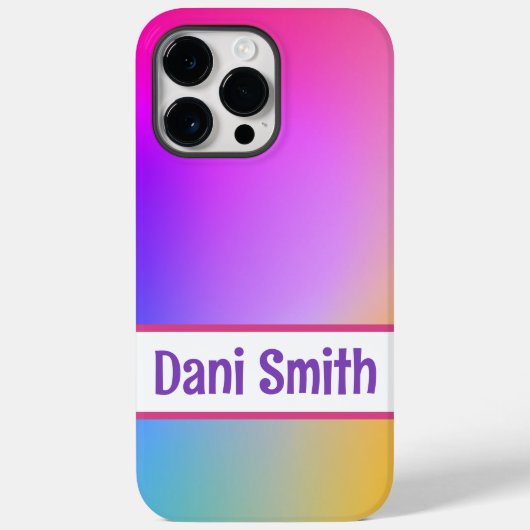 Gepersonaliseerde iPhone 14 Pro Max hoesje (Achterkant)