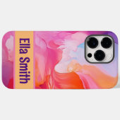 Gepersonaliseerde iPhone 14 Pro Max hoesje (Achterkant (horizontaal))