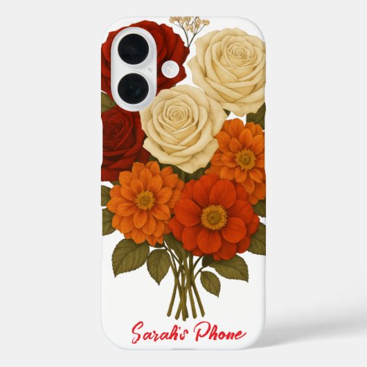 Gepersonaliseerde iPhone Case voor vrouwen (Achterkant)