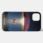 Gepersonaliseerde iPhone Hoesje Surreal Mushroom C (Achterkant (horizontaal))