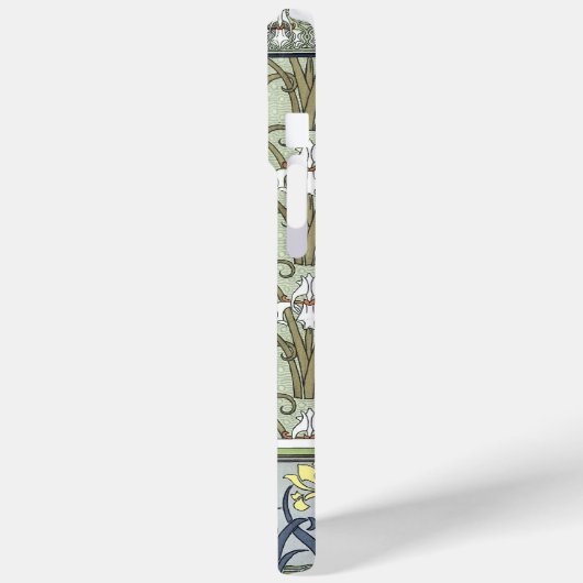 Gepersonaliseerde  iris bloemmotief Case-Mate iPhone case (Achterkant / Links)