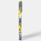 Gepersonaliseerde  iris bloemmotief Case-Mate iPhone case (Achterkant / Rechts)