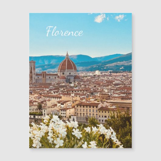Gepersonaliseerde Italiaanse Florence Fotografie (Voorkant)