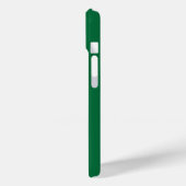 Gepersonaliseerde Jersey Naam Nummer Groen en Wit Case-Mate iPhone Case (Achterkant / Links)