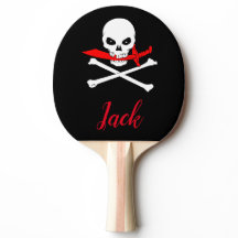 Gepersonaliseerde Jolly Roger (Cutlass) Ping Pong 