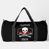 Gepersonaliseerde Jolly Roger (Cutlass) Plunjezak (Voorkant)
