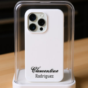 Gepersonaliseerde Jouw naam modellen 11-15 Fits iPhone 15 Pro Max Hoesje