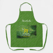 GEpersonaliseerde JOY OF THE LORD Schort (Voorkant)