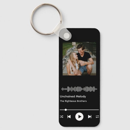 Gepersonaliseerde Jubileum geschenken - Custom paa Sleutelhanger (Voorkant)