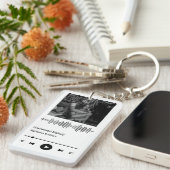 Gepersonaliseerde Jubileum geschenken - Custom paa Sleutelhanger (Voorkant Rechts)