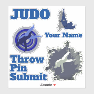 Gepersonaliseerde Judo Sticker
