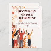 Gepersonaliseerde Kaart – Afscheidscollega’s (Voorkant / Achterkant)