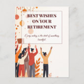 Gepersonaliseerde Kaart – Afscheidscollega’s (Voorkant)