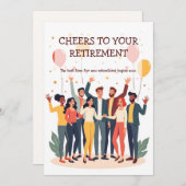 Gepersonaliseerde Kaart – Afscheidscollega’s (Voorkant / Achterkant)