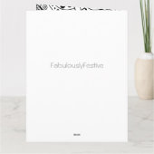 Gepersonaliseerde Kaart Harten Doodle met Inner Ve (Achterkant)