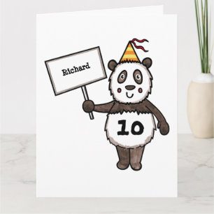 Gepersonaliseerde Kaart van de Birthday-Kind van P