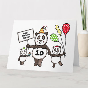 Gepersonaliseerde Kaart van de Birthday-Kind van P