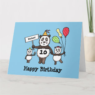 Gepersonaliseerde Kaart van de Birthday-Kind van P