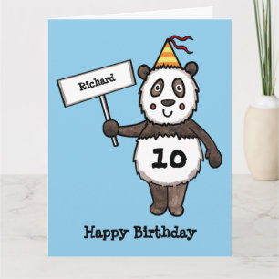 Gepersonaliseerde Kaart van de Birthday-Kind van P