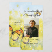 Gepersonaliseerde Kaart van gebedde gebedden / geb (Voorkant / Achterkant)