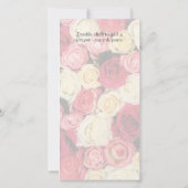 Gepersonaliseerde Kaart van gebedde gebedden / geb (Achterkant)