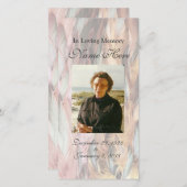 Gepersonaliseerde Kaart van gebedde gebedden / geb (Voorkant / Achterkant)