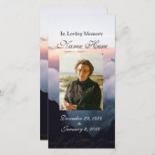 Gepersonaliseerde Kaart van gebedde gebedden / geb (Voorkant / Achterkant)