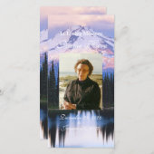 Gepersonaliseerde Kaart van gebedde gebedden / geb (Voorkant / Achterkant)