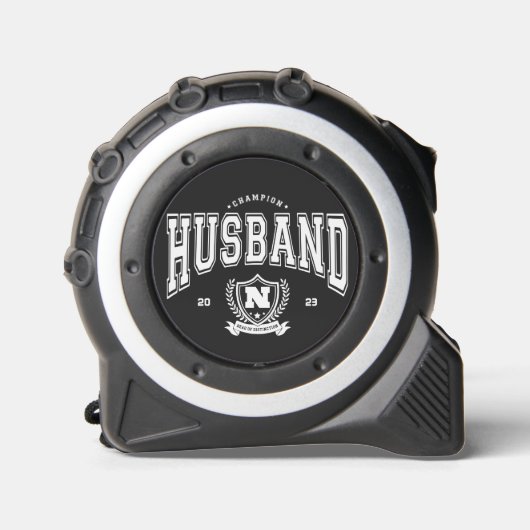 Gepersonaliseerde Kampioen Man Funny Mannen Rolmaat (Voorkant)